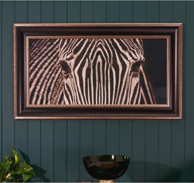 Bedroom wall art ideas – Zebra wall art